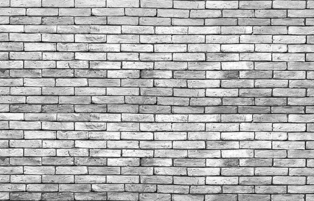 High Resolution Low Key Grunge Brick Wall Background Stock Photo