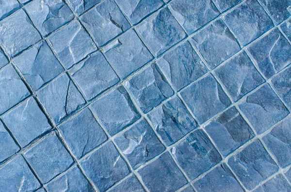 Slate texture vinyl flooring a popular choice for modern kitchen — Stock Photo, Image