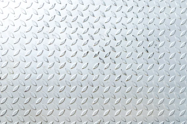 Textura de chapa de diamante de aço sem costura — Fotografia de Stock