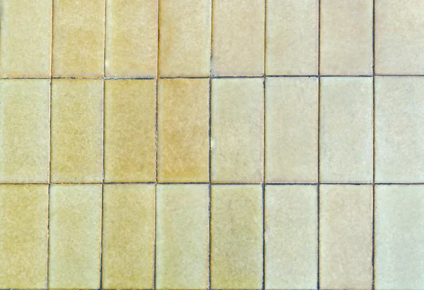 Old square tiled floor texture background — Stock Photo, Image