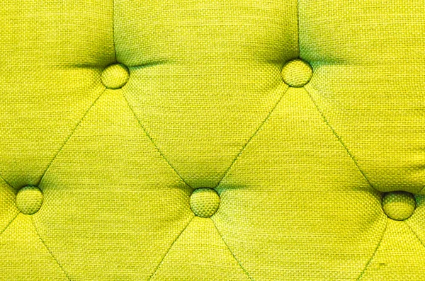 Green lamon sofa texture and background — Stock Photo, Image