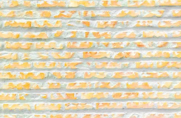 橙色砖墙壁纹理的背景 — 图库照片