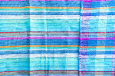Renkli çizgi desenli kumaşlar arka plan doku 