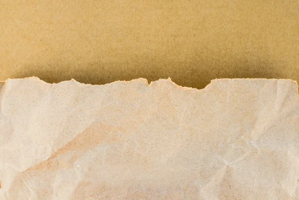 Textura hârtiei foaie de hârtie maro — Fotografie, imagine de stoc