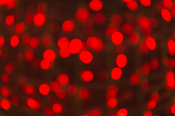 Luz de noche Rojo brillante fondo bokeh — Foto de Stock