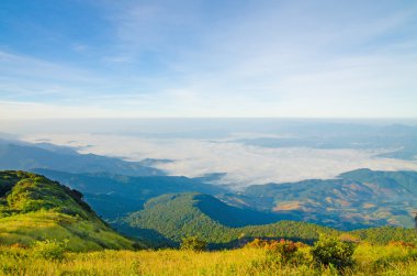 sis tepede. sabah peyzaj