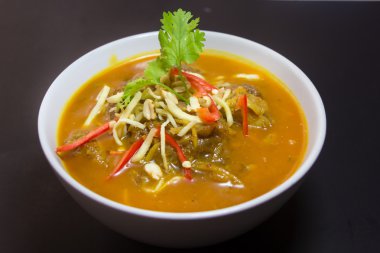 Krachan Hung Ley Moo veya domuz eti köri Kuzey Tayland gıda