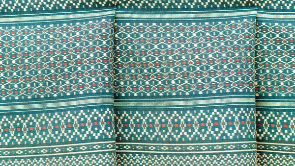 Vintage traditionella thailändska handgjorda tyg textur bakgrund — Stockfoto