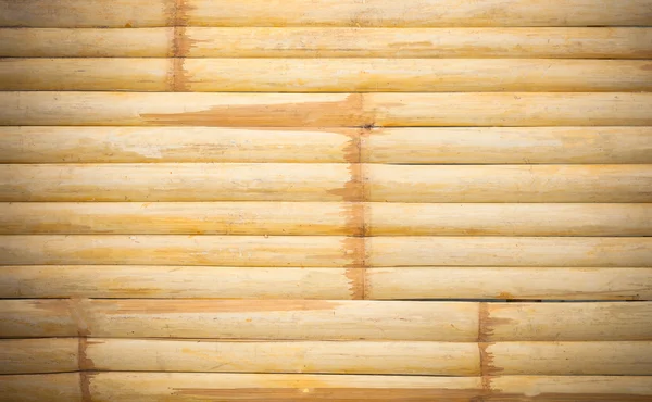 Grunge yellow bamboo bakgrund och textur — Stockfoto