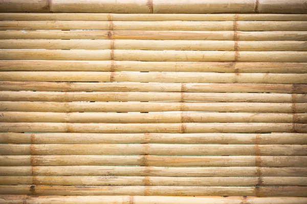 Grunge yellow bamboo bakgrund och textur — Stockfoto