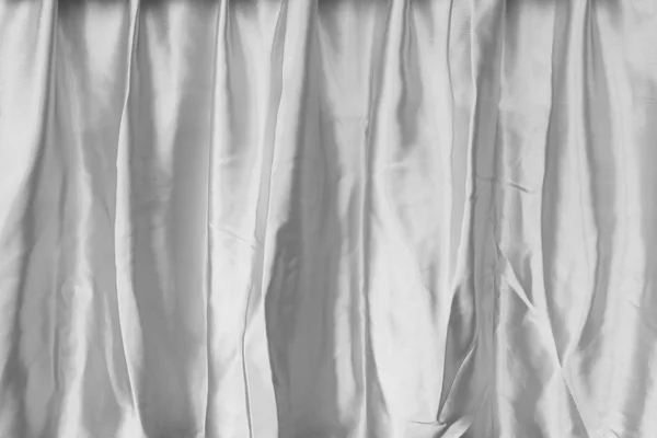 Black white fabric silk texture for background — Stock Photo, Image