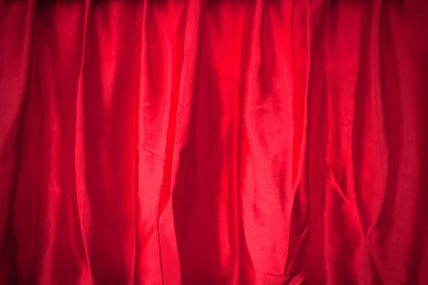 Red fabric silk texture for background — Stock Photo, Image