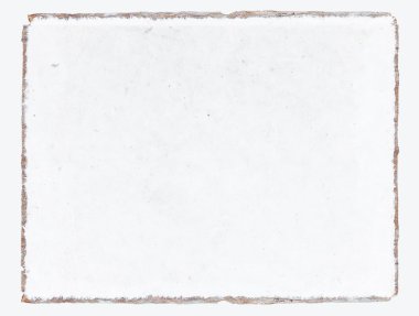 Eski beyaz dut kağıt kitap izole