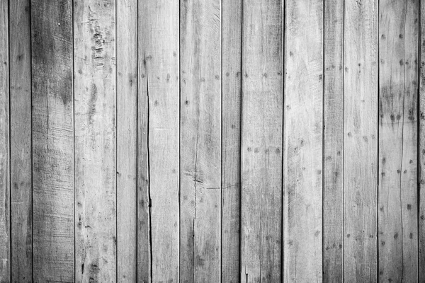 Schwarz und weiß Holz Dielenwand Textur Hintergrund — Stockfoto
