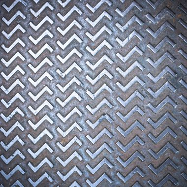 Kusursuz çelik plaka dokusu.