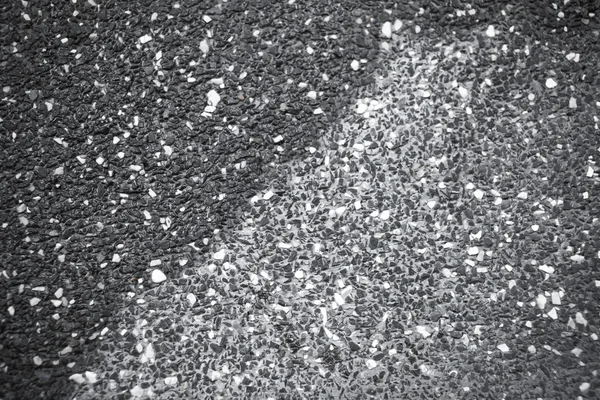 Régi kis kőfal textúra a háttér fekete-fehér tónusok — Stock Fotó