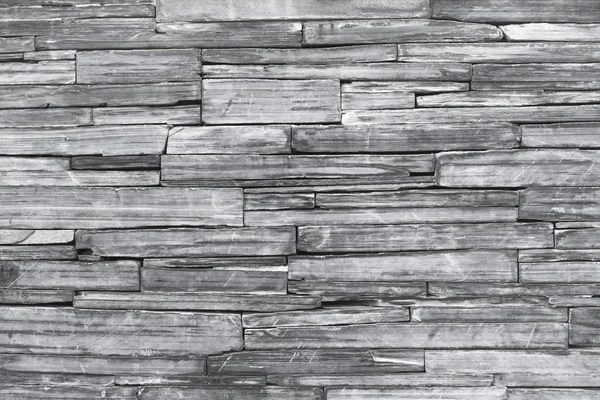 Old monochrome modern pattern of stone wall decorative surfaces — Stock Photo, Image