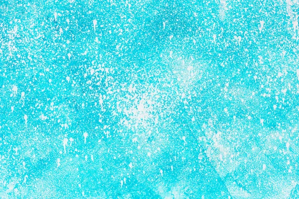 Åldern gamla blå styrelsen snö färg färg konsistens — Stockfoto