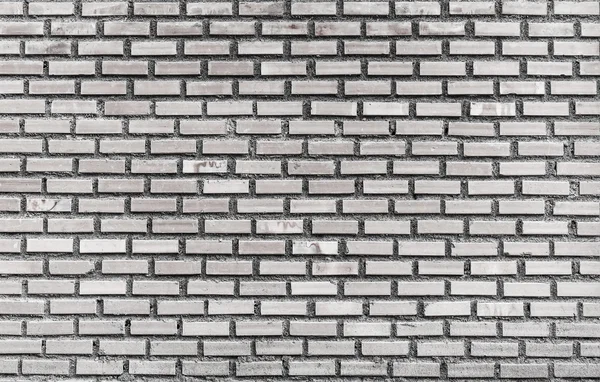 Padrão monocromático limpo de alta resolução da parede de tijolo — Fotografia de Stock