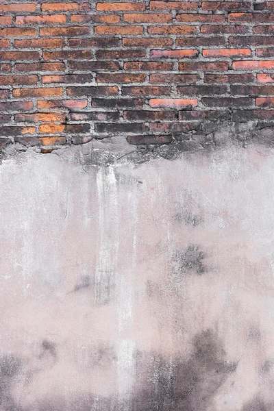 Hochauflösende Bilder vintage orange Muster der Ziegelwand — Stockfoto