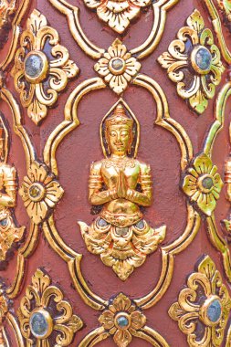 Tay kültür heykel Tapınağı Duvar