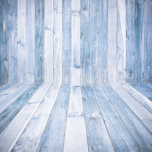 Hoge resolutie vintage blauwe houtstructuur achtergrond — Stockfoto