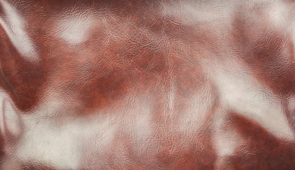 Color red and brown leather effect background — Stock Photo, Image