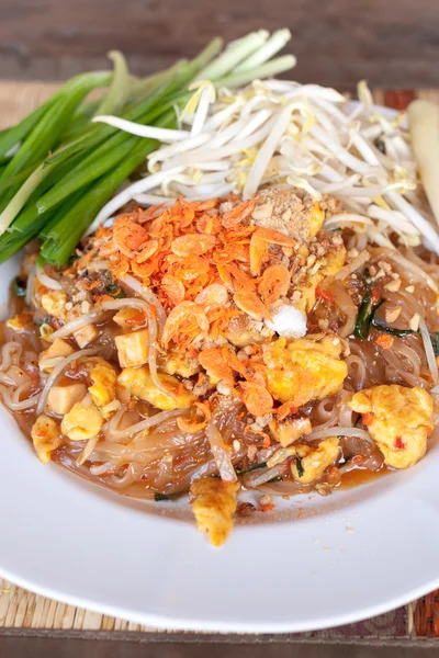 Pad thai or phat thai — Stock Photo, Image