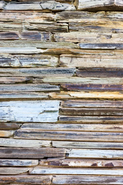 Stratigraphic close up material piedra textura agrietada natural — Foto de Stock