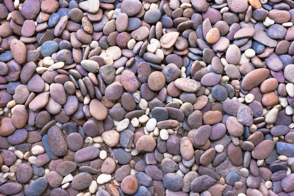 Pebble stones background closeup of stones texture — Stock Photo, Image