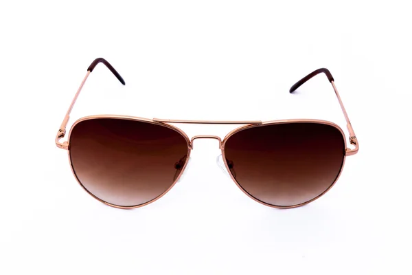 Object elegant sunglasses isolated on the white — Stock Photo, Image