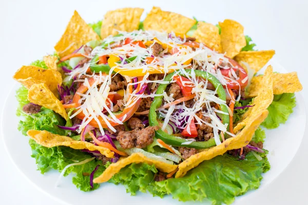 Ekmeği birlikte tacos Meksika yemeği vurdu