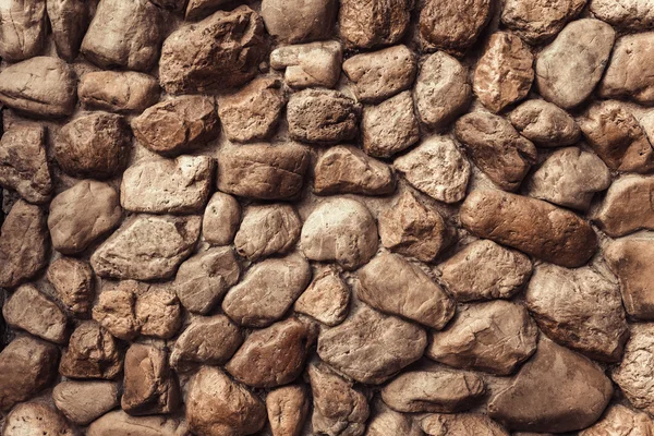 Parede de pedra Textura de diferentes formas pedras semelhantes à parede — Fotografia de Stock