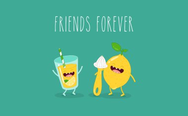 limon sıkacağı ve bardak limonata