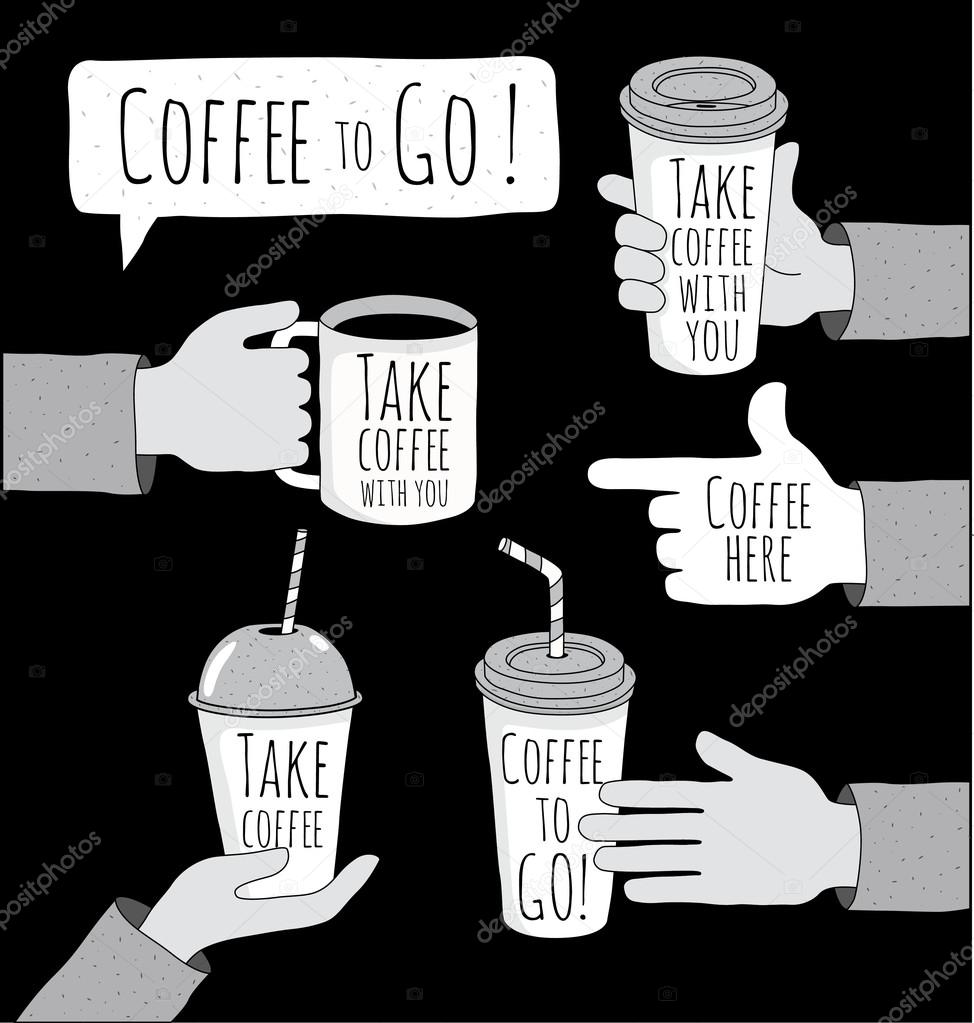 Take coffee with you set