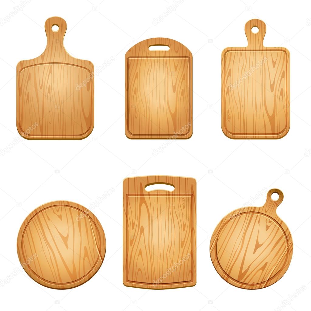 illustration of cutting boards