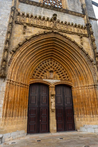 Bella Chiesa Riva Mare Nel Comune Lekeitio Golfo Biscaglia Cantabria — Foto Stock