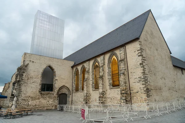 Kulturní Centrum Náměstí Sainte Anne Rennes Hlavní Město Provincie Bretaň — Stock fotografie