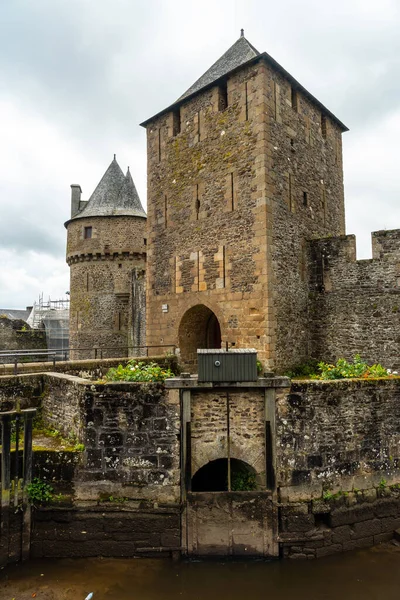 Středověký Hrad Fougeres Britský Region Ille Vilaine Department Francie — Stock fotografie