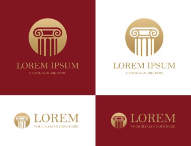 Sütun yuvarlak logosu 