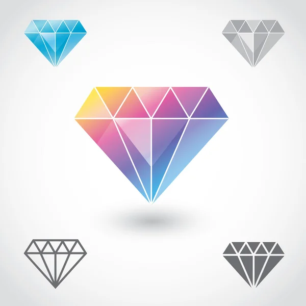 Diamond — Stock Vector