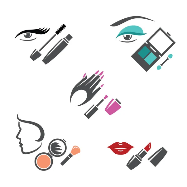 Maquillaje — Vector de stock