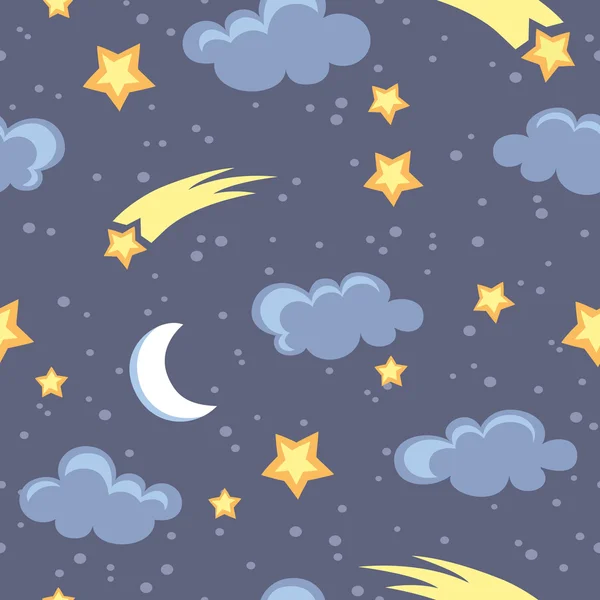 Night sky — Stock Vector