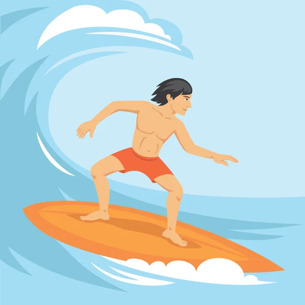 Surf — Vetor de Stock