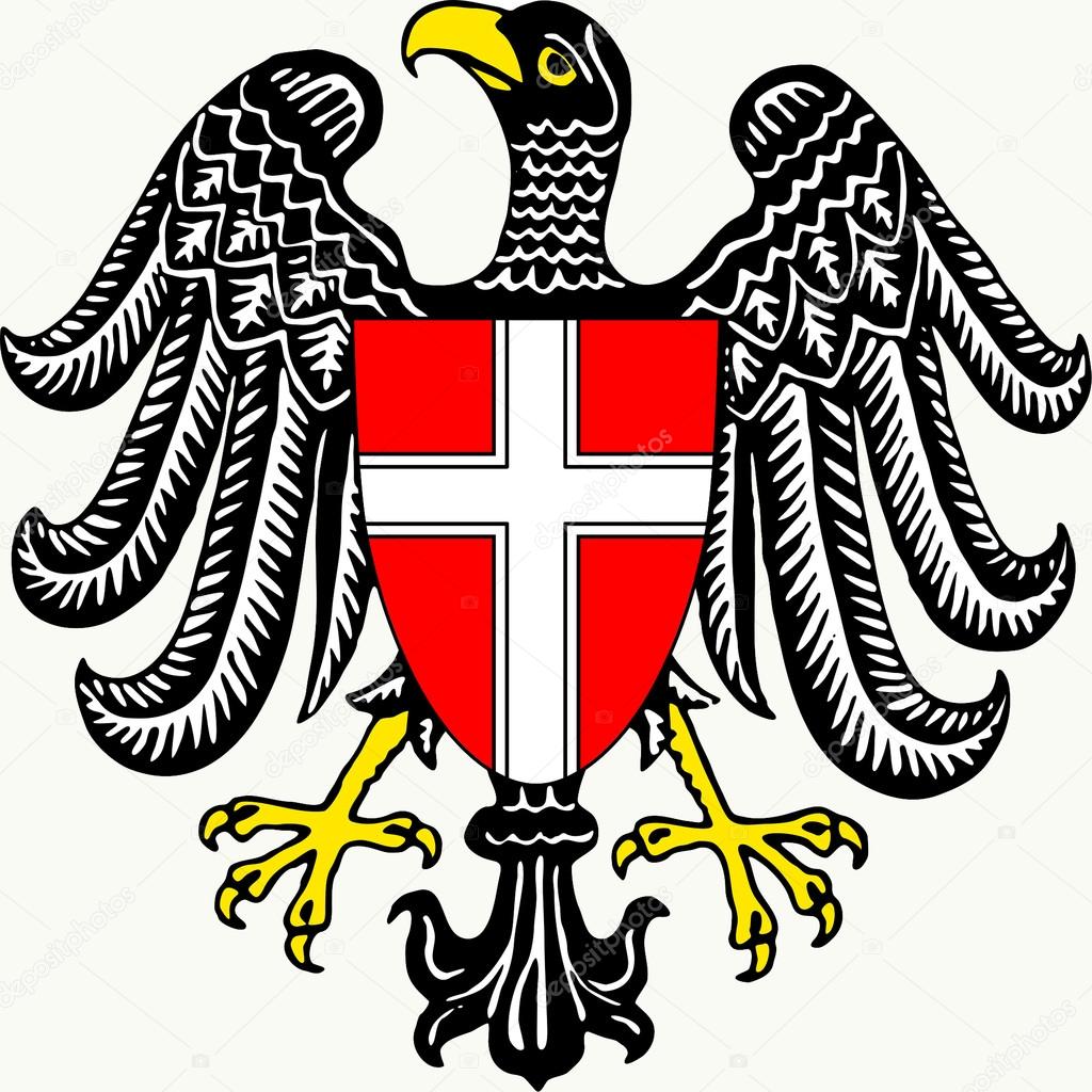 Coat of arms of Vienna Austria. — Stock Photo © Berolina 121122684