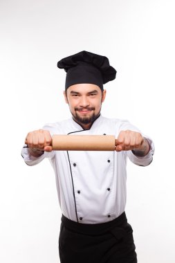 silindir adamla mutlu aşçı