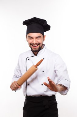 silindir adamla mutlu aşçı