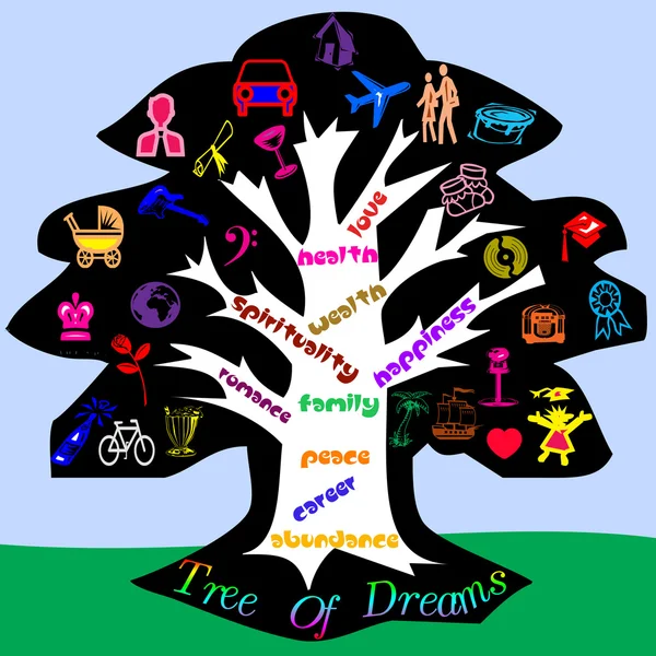A árvore dos sonhos — Fotografia de Stock