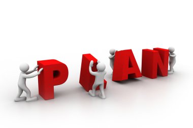 iki kişi kelime aydınlatma planı. kavramsal görüntü çalışması