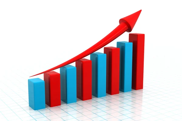 Business graph — Stock Photo, Image